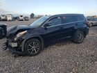 2018 Toyota Highlander Se Black vin: 5TDJZRFH6JS486422