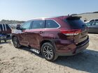 2018 Toyota Highlander Se Burgundy vin: 5TDJZRFH8JS837718