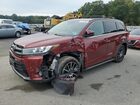 2018 Toyota Highlander Se Red vin: 5TDJZRFH9JS883963