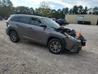 2017 Toyota Highlander Se Серый vin: 5TDKZRFH0HS193419