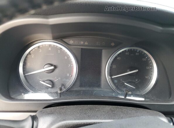 5TDKZRFH0HS193419 2017 TOYOTA HIGHLANDER Серый Вид щитка приборов