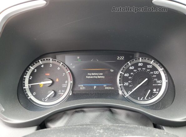 5TDLZRBH8MS146899 2021 TOYOTA HIGHLANDER Black Widok zestawu wskaźników