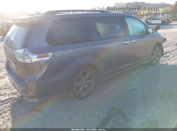 5TDXZ3DC2JS952619 2018 TOYOTA SIENNA Gray Rear right