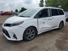 2018 Toyota Sienna Se White vin: 5TDXZ3DC9JS953864