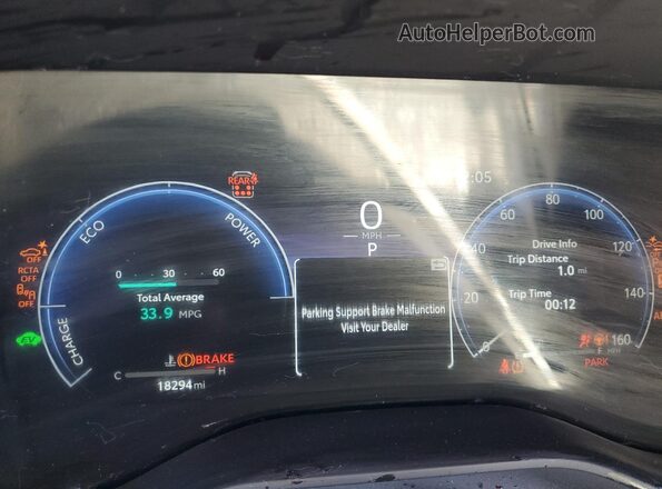 5TDZSKFC6SS161306 2025 TOYOTA LIMITED Gray ხელსაწყოთა პანელის ხედი