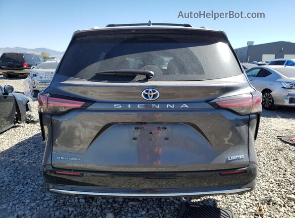 5TDZSKFC6SS161306 2025 TOYOTA LIMITED Gray უკანა ხედი