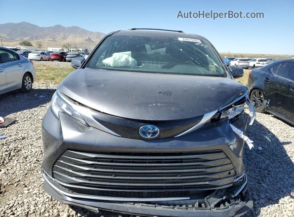 5TDZSKFC6SS161306 2025 TOYOTA LIMITED Gray წინა ხედი