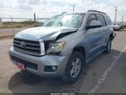 2016 Toyota Sequoia Sr5 5.7l V8 Silver vin: 5TDZY5G10GS062078