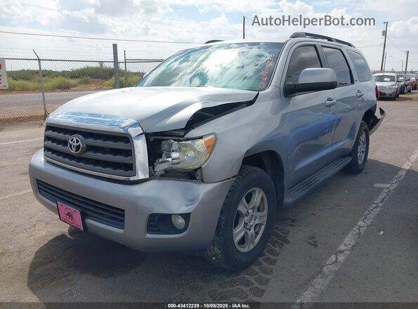 5TDZY5G10GS062078 2016 TOYOTA SEQUOIA Silver Przód lewy