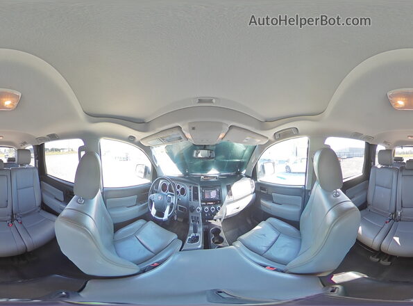 5TDZY5G13GS065945 2016 TOYOTA SEQUOIA Белый Панорамный вид салона 360°