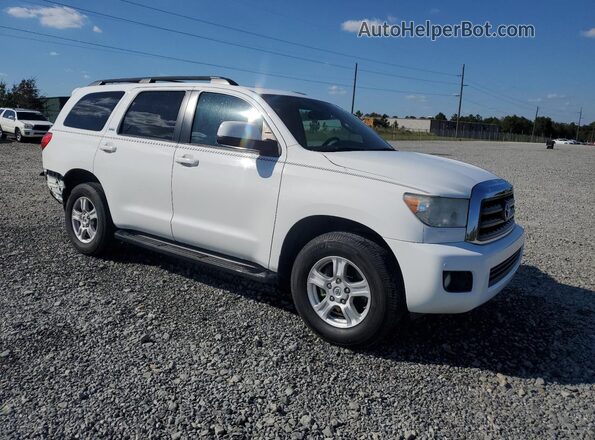5TDZY5G13GS065945 2016 TOYOTA SEQUOIA Белый Передняя правая четверть