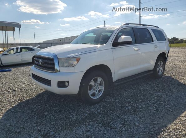 5TDZY5G13GS065945 2016 TOYOTA SEQUOIA Белый Передняя левая четверть