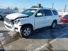 2018 Toyota Sequoia Sr5 Белый vin: 5TDZY5G15JS070636