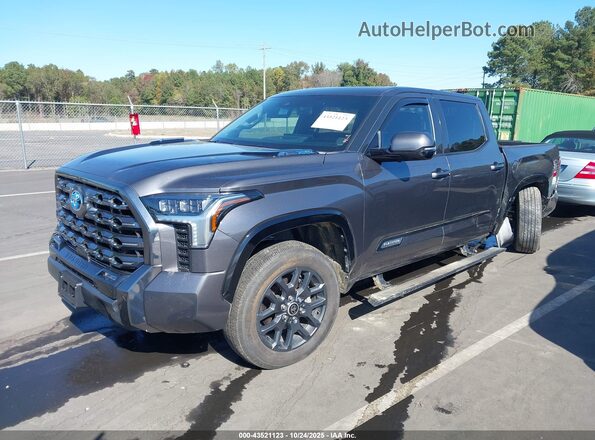 5TFNC5DB1PX033094 2023 TOYOTA TUNDRA HYBRID Gray Przód lewy