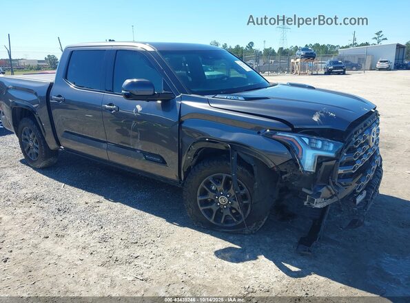 5TFNC5DB7PX018907 2023 TOYOTA TUNDRA HYBRID Серый Передняя правая четверть
