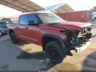 2024 Toyota Tundra Hybrid Trd Pro 4wd Brown vin: 5TFPC5DBXRX070124