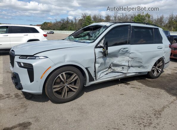 5UX23EM04P9R52737 2023 BMW X7 Blue Przód lewy