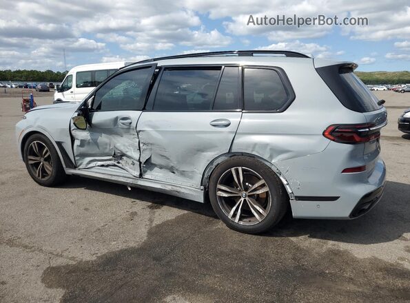 5UX23EM04P9R52737 2023 BMW X7 Blue Tył lewy