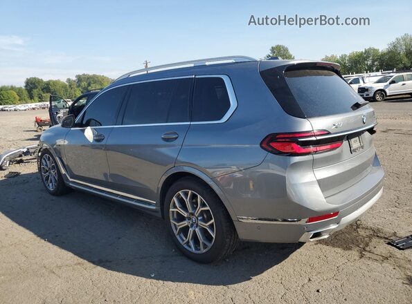 5UX23EM09R9V50652 2024 BMW X7 Gray Trasero izquierdo