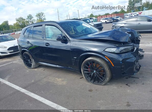5UX23EU04S9Y40478 2025 BMW X5 Синий Вид задней части салона