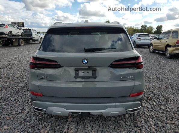 5UX23EU09S9Z67906 2025 BMW X5 Silver უკანა ხედი