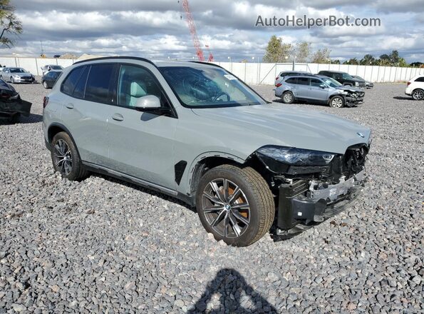 5UX23EU09S9Z67906 2025 BMW X5 Silver წინა მარჯვენა