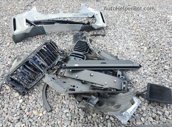 5UX23EU09S9Z67906 2025 BMW X5 Silver VIN კოდის სტიკერის ხედი
