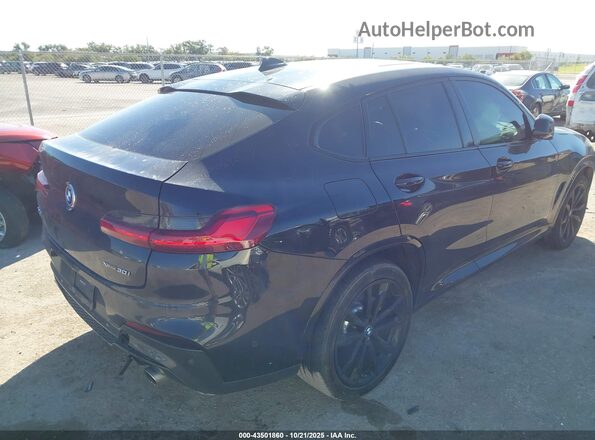 5UX2V1C04L9C56655 2020 BMW X4 Black Trasero derecho