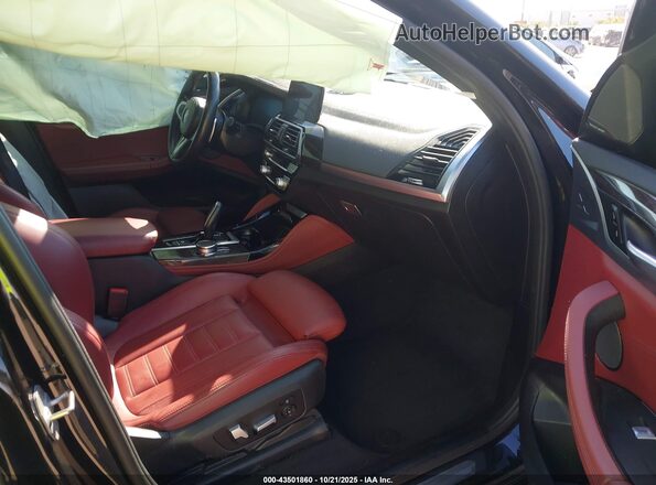 5UX2V1C04L9C56655 2020 BMW X4 Black Vista interior delantera