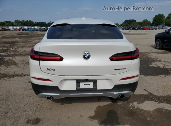 5UX2V1C05M9E84889 2021 BMW X4 Белый Вид сзади