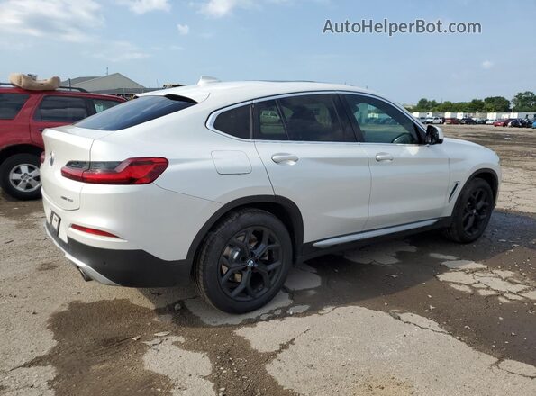 5UX2V1C05M9E84889 2021 BMW X4 Белый Задняя правая четверть