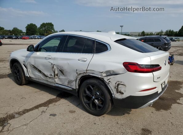 5UX2V1C05M9E84889 2021 BMW X4 Белый Задняя левая четверть