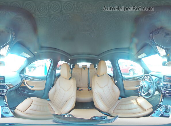 5UX2V1C05M9E84889 2021 BMW X4 Белый Панорамный вид салона 360°