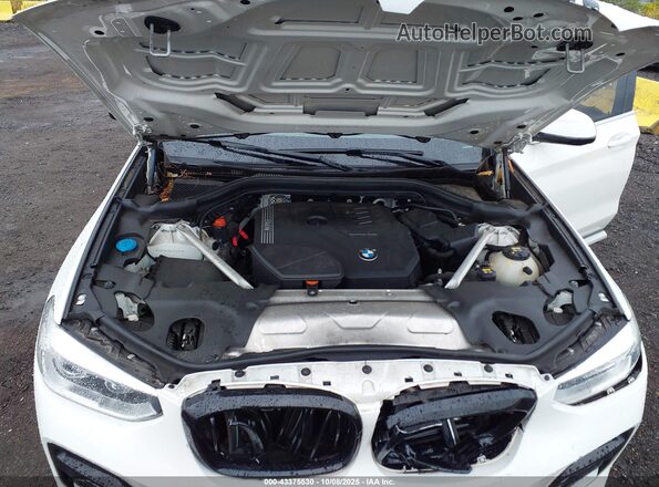 5UX2V1C08L9B34705 2020 BMW X4 White Vista trasera