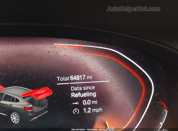 5UX2V1C08L9B34705 2020 BMW X4 White 