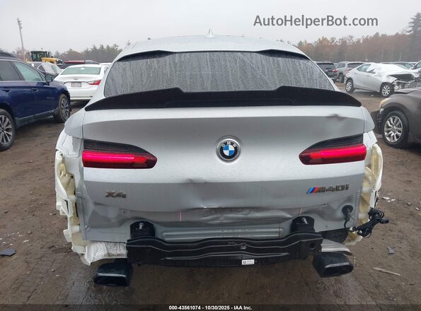 5UX2V5C06M9E04474 2021 BMW X4 Серебряный 
