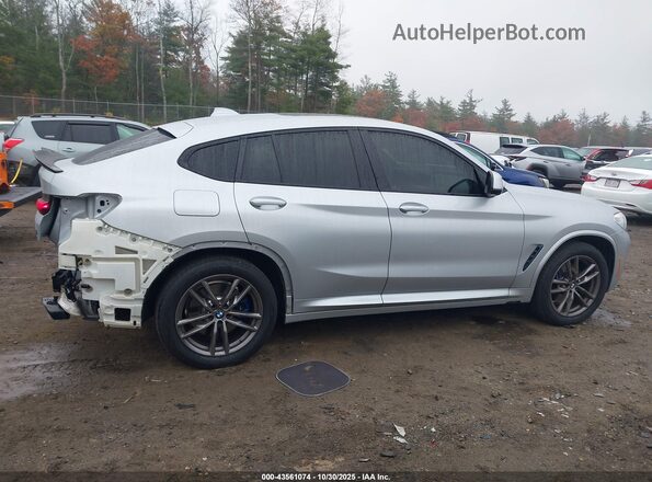 5UX2V5C06M9E04474 2021 BMW X4 Серебряный Панорамный вид салона 360°