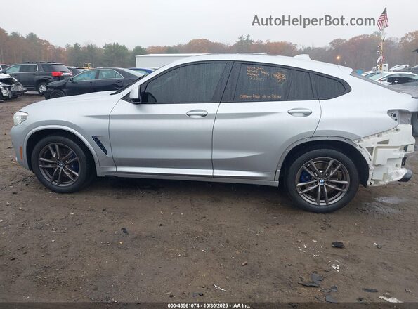 5UX2V5C06M9E04474 2021 BMW X4 Серебряный 