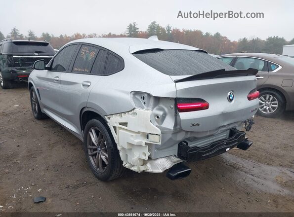 5UX2V5C06M9E04474 2021 BMW X4 Серебряный Вид щитка приборов