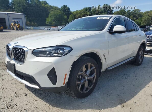 5UX33DT00N9K09666 2022 BMW X4 Белый Передняя левая четверть