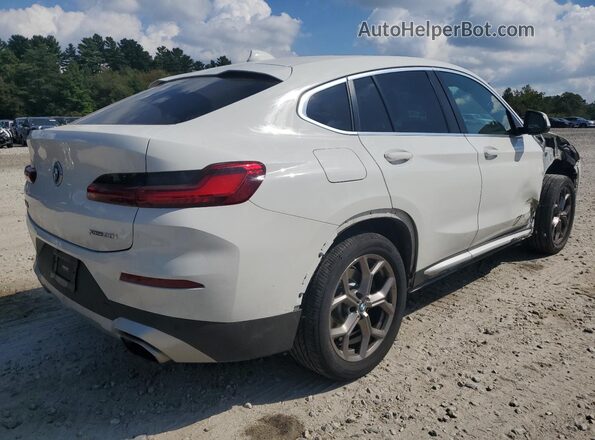 5UX33DT00N9K09666 2022 BMW X4 Белый Задняя правая четверть