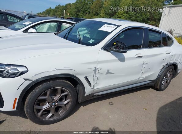 5UX33DT03N9M96131 2022 BMW X4 Белый Вид спереди
