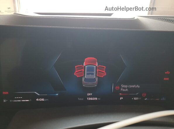 5UX33EM04S9W35098 2025 BMW X7 Серый Вид щитка приборов