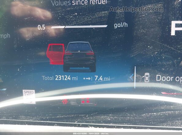 5UX33EM0XR9U07116 2024 BMW X7 Черный Вид задних сидений
