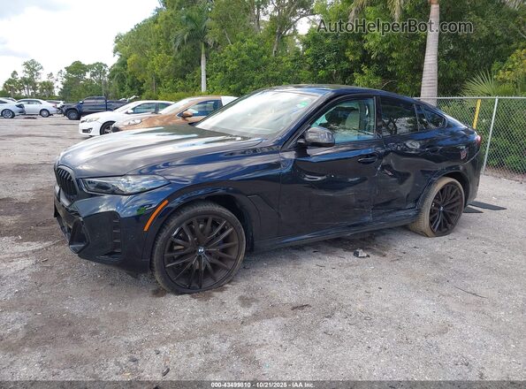 5UX33EX04R9V18045 2024 BMW X6 Black Vista tres cuartos delantera izquierda