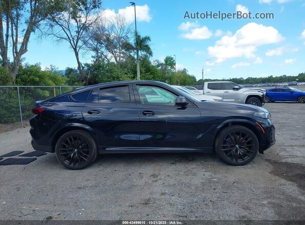 5UX33EX04R9V18045 2024 BMW X6 Black Vista del cuadro de instrumentos