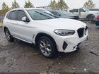 2022 Bmw X3 Sdrive30i White vin: 5UX43DP00N9M09624