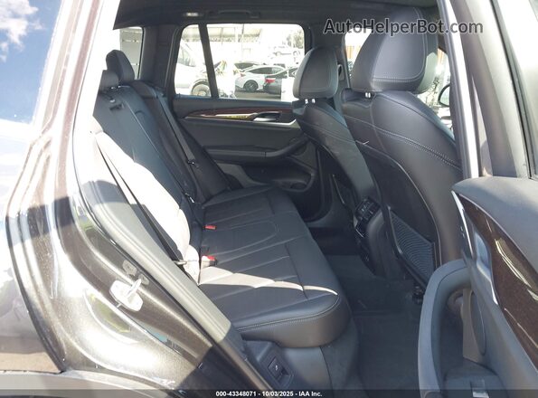 5UX43DP02P9S90378 2023 BMW X3 Black VIN կոդի պիտակի տեսք