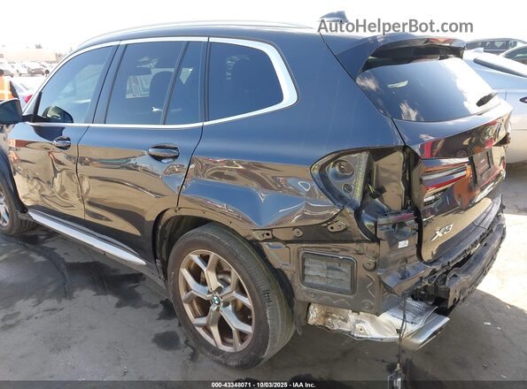 5UX43DP02P9S90378 2023 BMW X3 Black 
