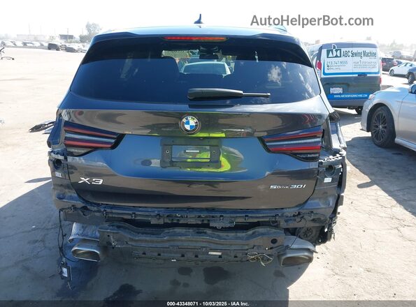 5UX43DP02P9S90378 2023 BMW X3 Black 